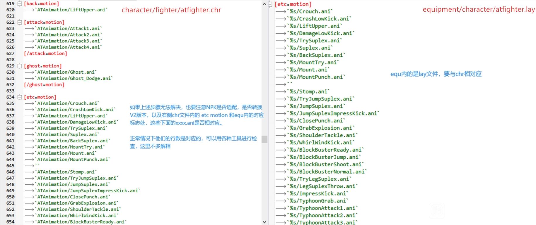 男格斗动作修复原理(@阿启)