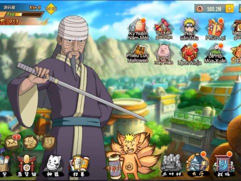 横版卡牌手游【火影•重生】